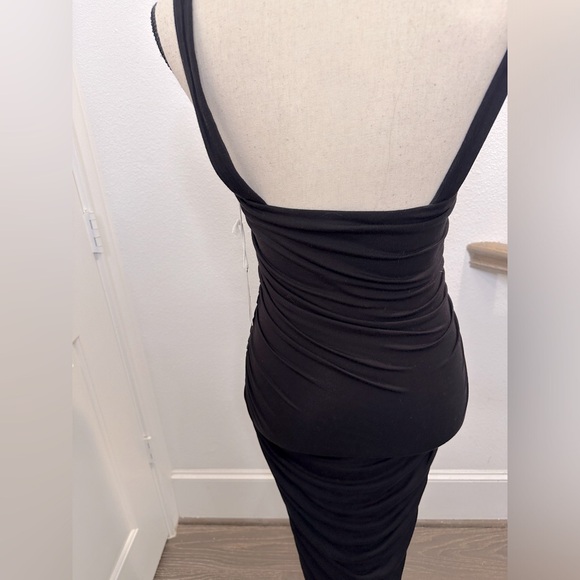 NWT Good American Black Bodycon Dress | Size 2 - Picture 7 of 7